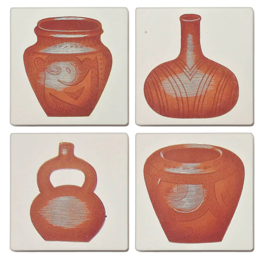 Ceramics Coasters (set of 4)