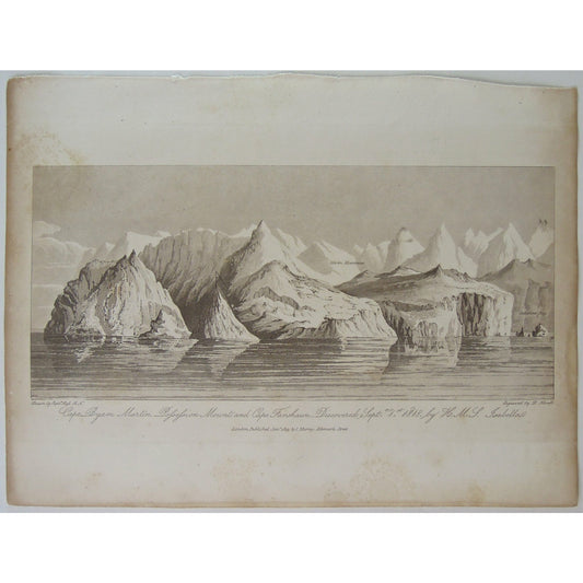 Cape Byam Martin, Possession Mount, and Cape Fanshawe — Discovered Septr. 1st, 1818, by H.M.S.Isabella.  (B3-3_