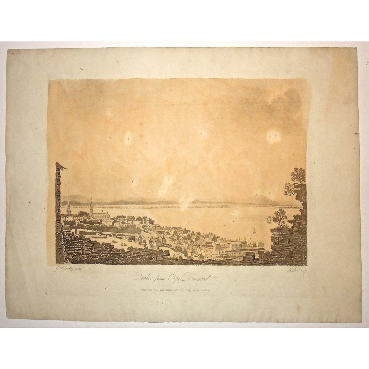 Quebec from Cape Diamond. (B2-25e)