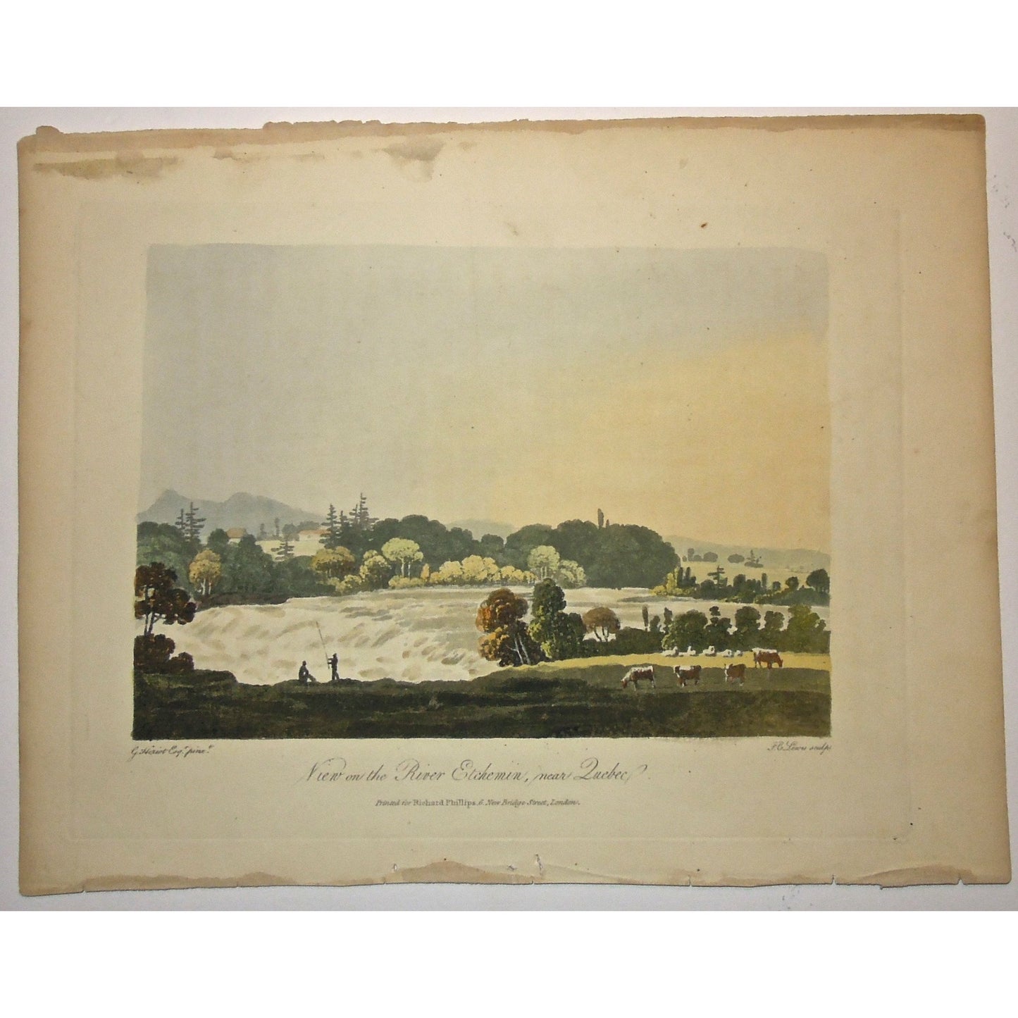 View on the River Etchemin, near Quebec. (B2-31e)