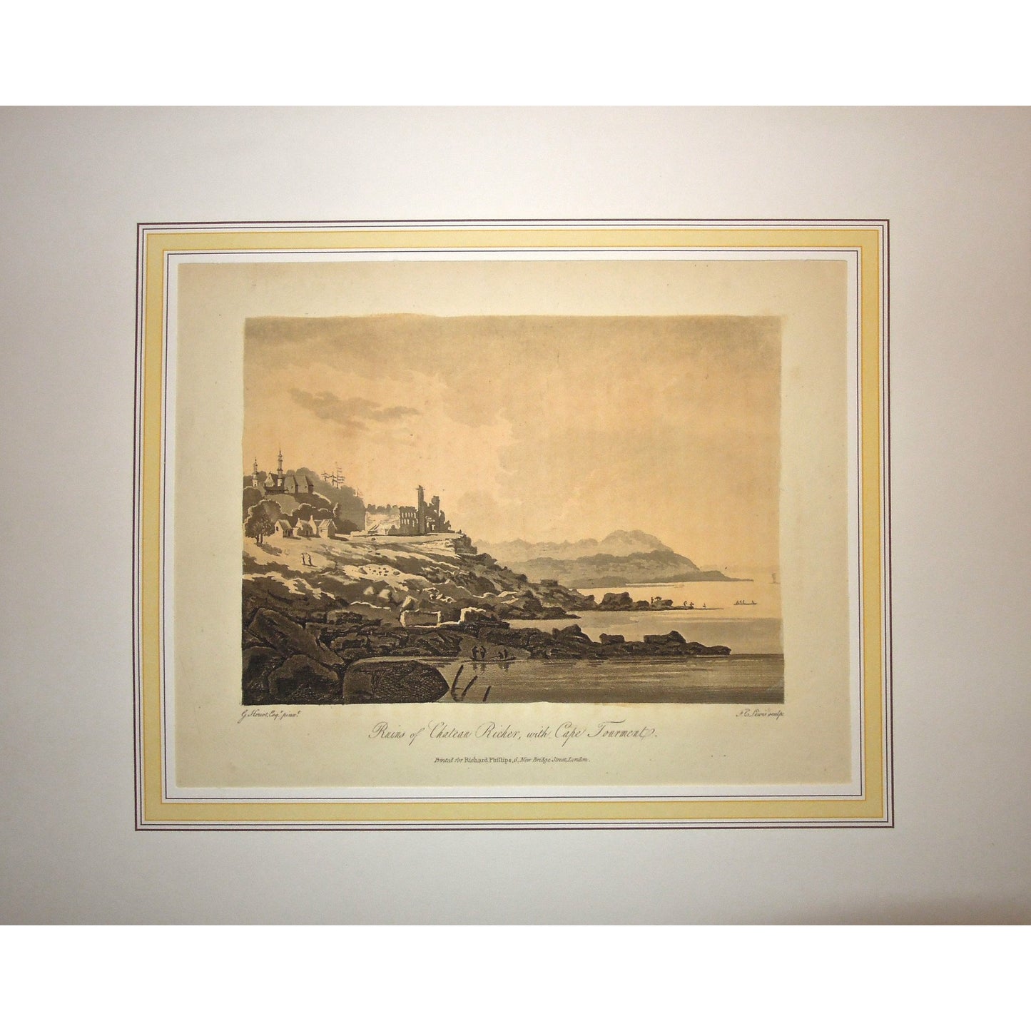 Ruins of Chateau Richer, with Cape Tourment. (B2-33c)