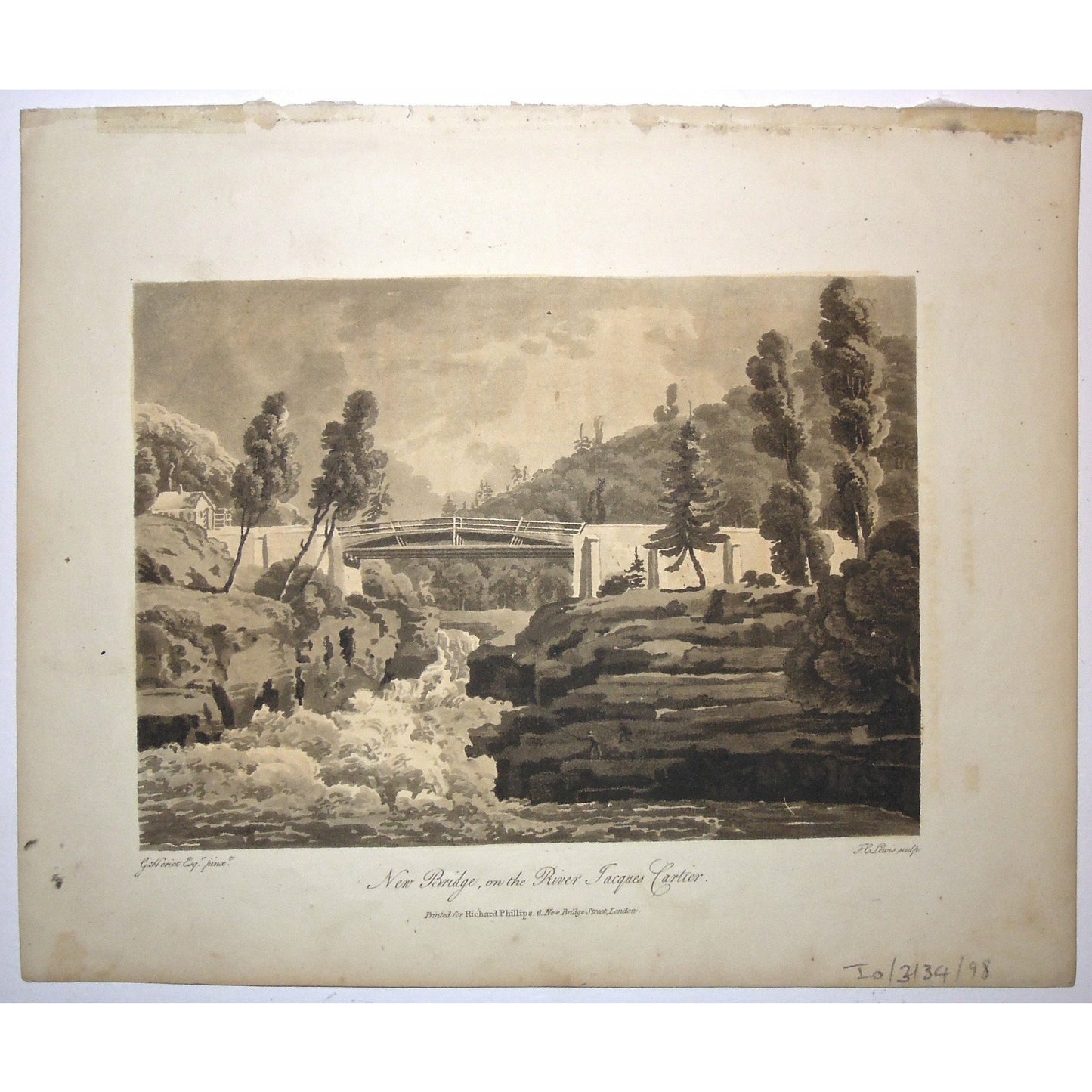 New Bridge, on the River Jacques Cartier. (B2-34a)