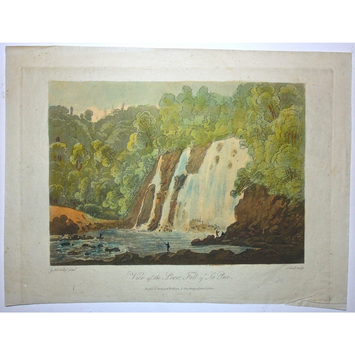 View of the Lower Fall of La Puce. (B2-36b)