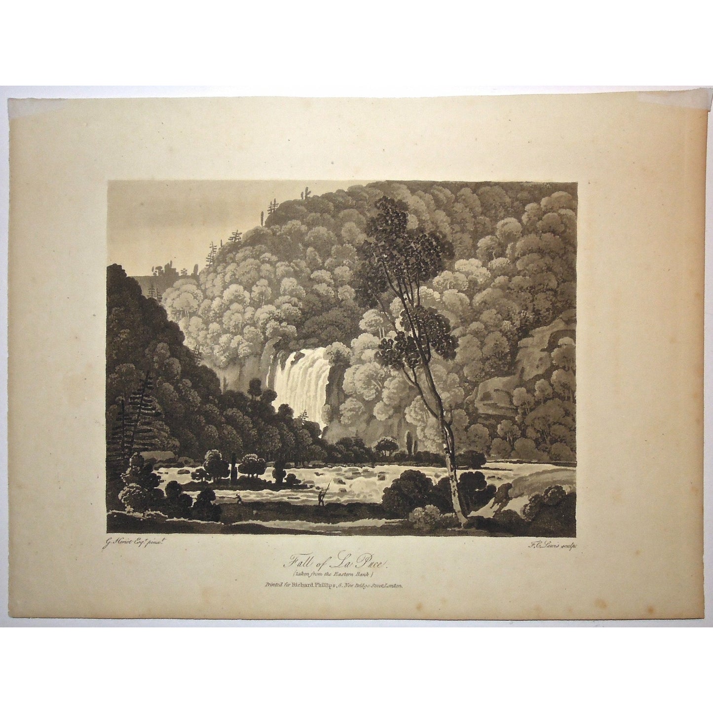 Fall of La Puce. (taken from the Eastern Bank). (B2-37a)