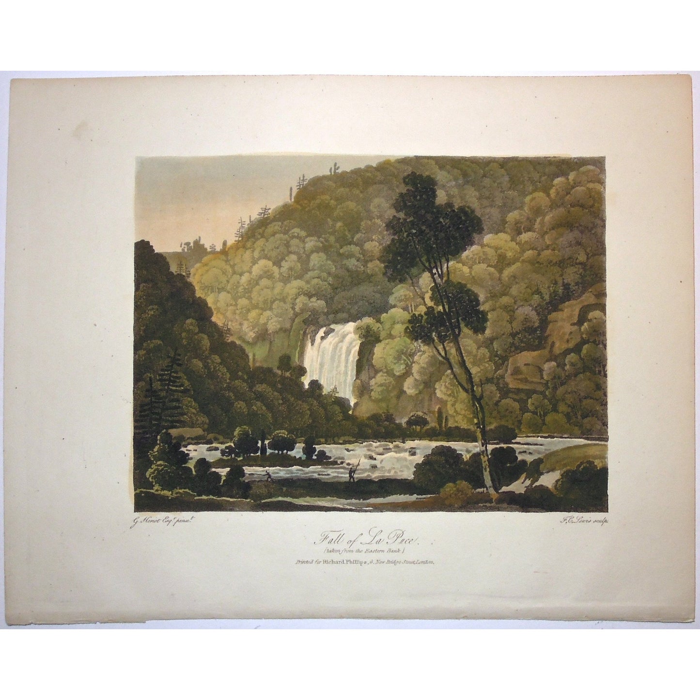 Fall of La Puce. (taken from the Eastern Bank). (B2-37b)