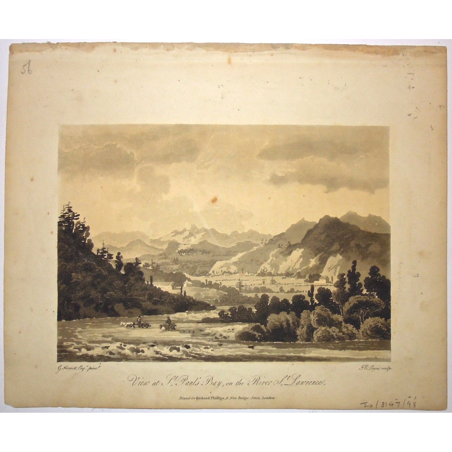 View of St. Paul's Bay, on the River St. Lawrence. (B2-38a)