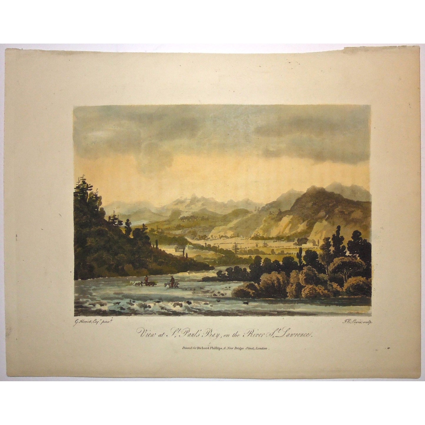 View of St. Paul's Bay, on the River St. Lawrence. (B2-38c)