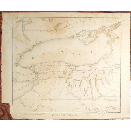 Western New York in 1809.  (S3-23)