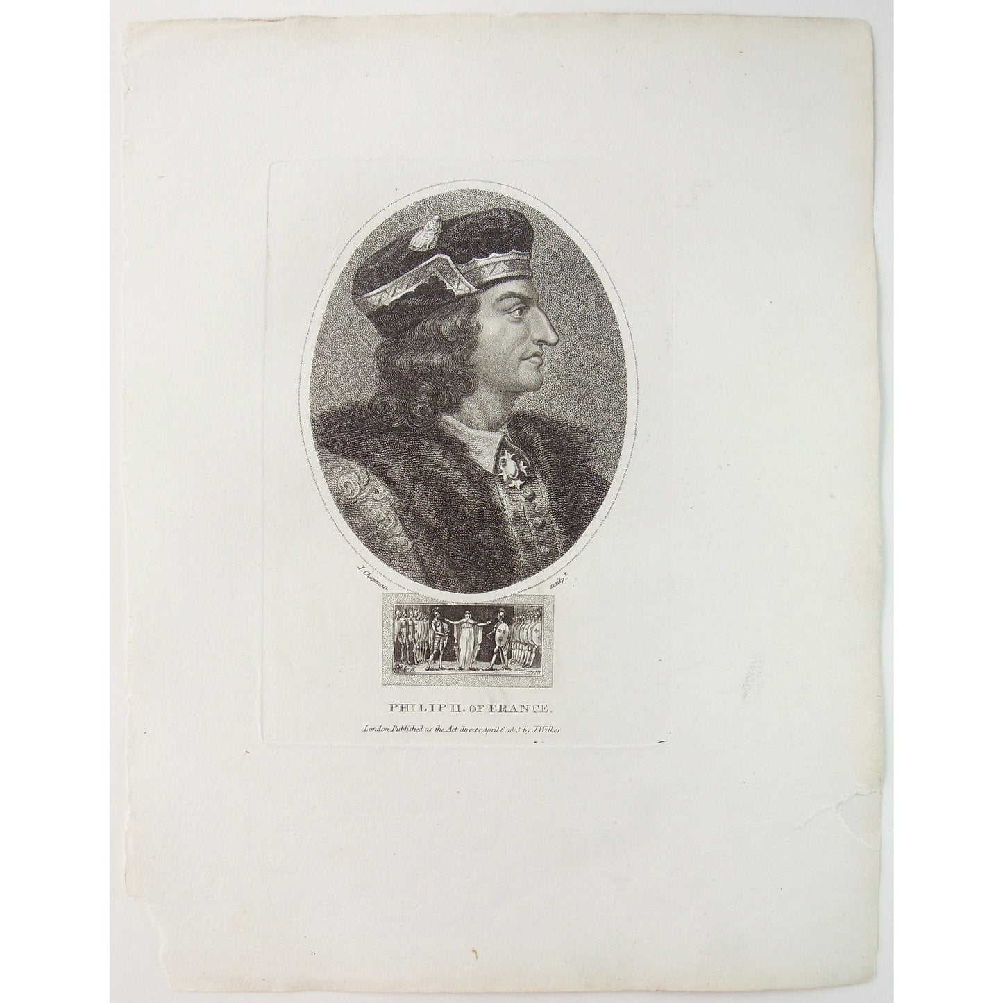 Philip II. of France. (B1-375)