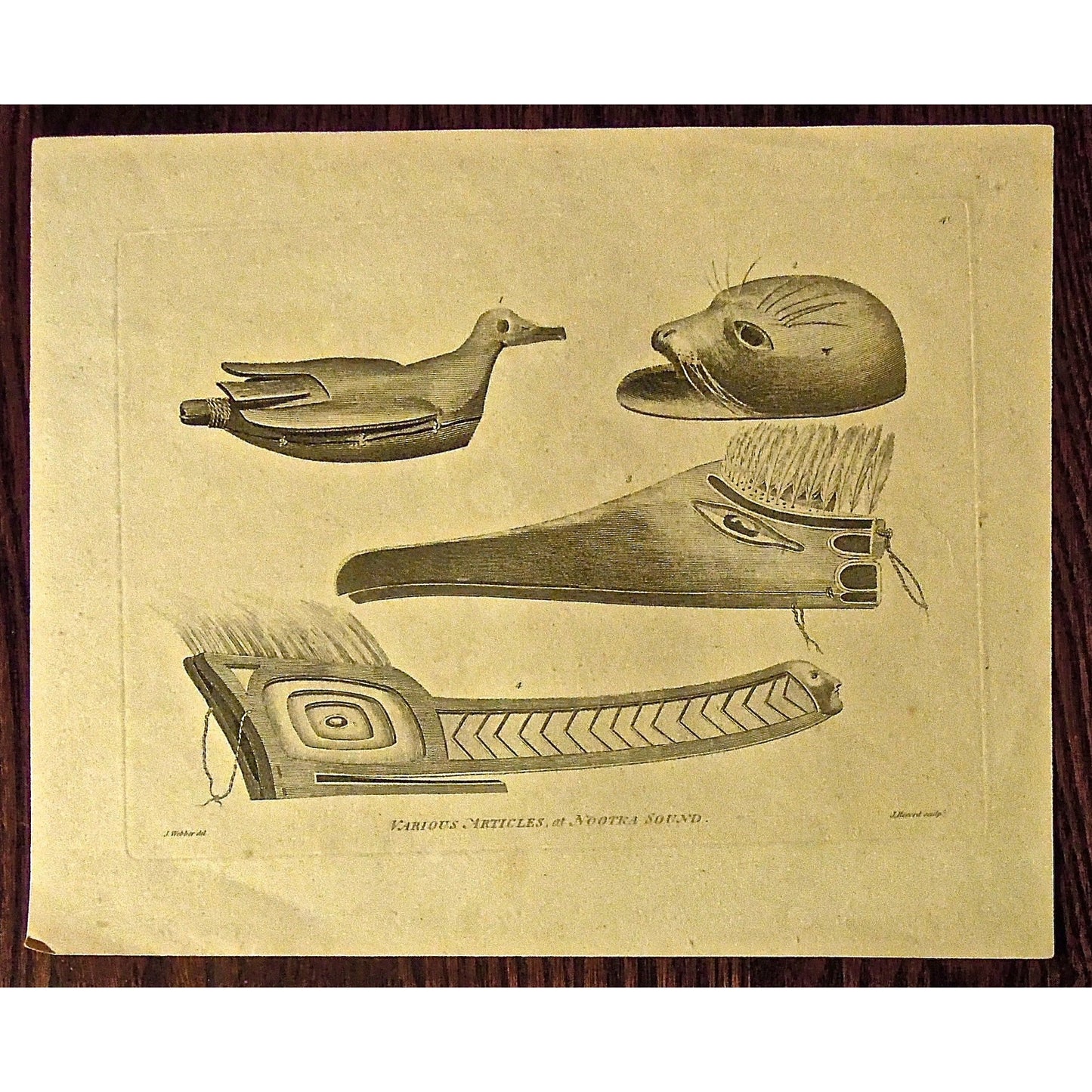 Various articles, at Nootka Sound. (S1-3)