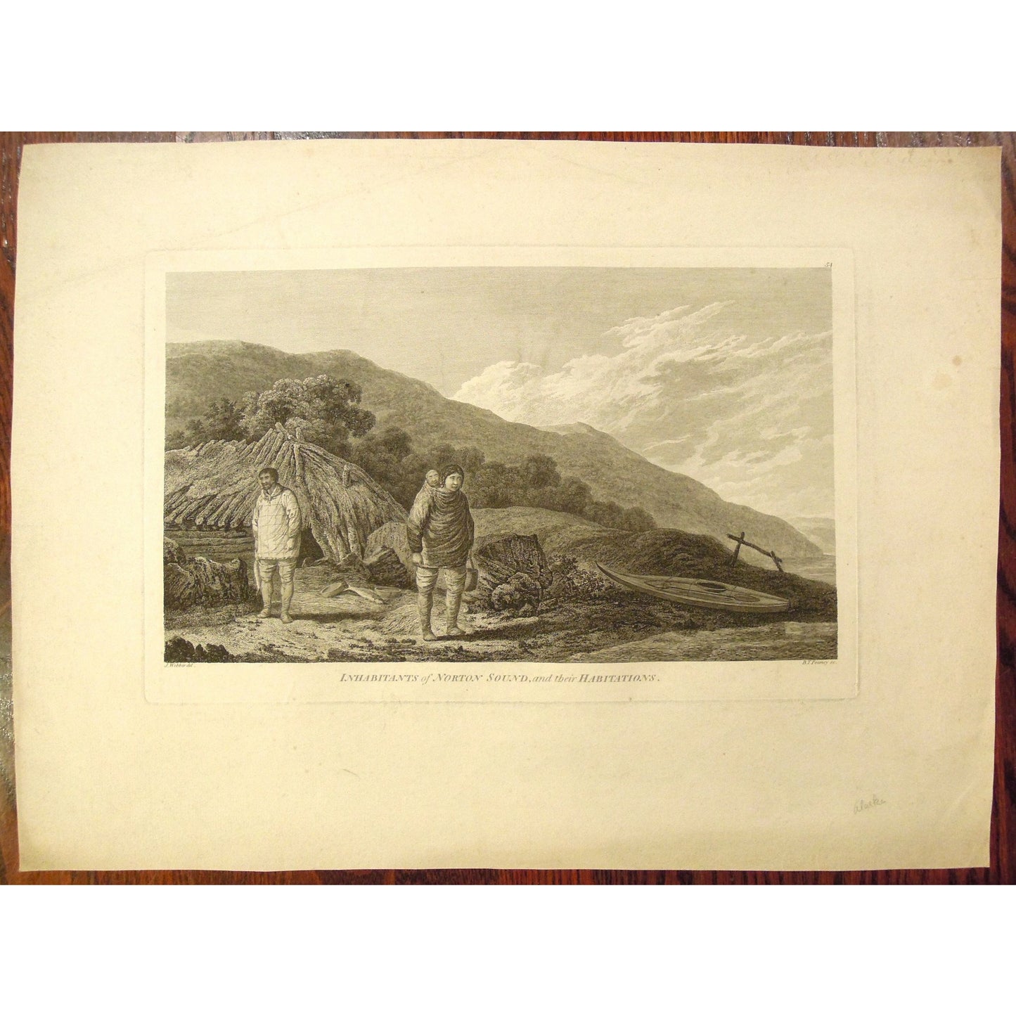 Inhabitants of Norton Sound, and their Habitations. (S1-9b)