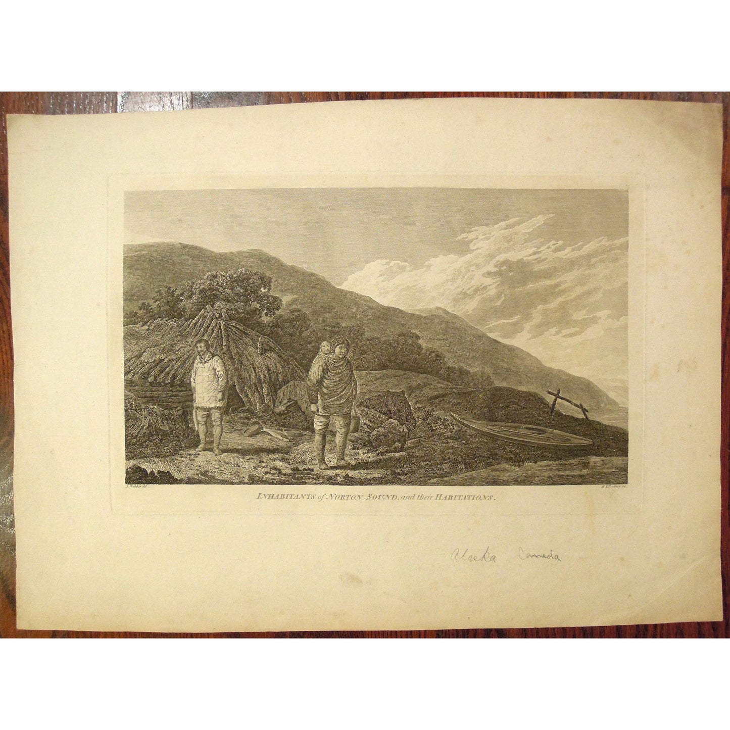 Inhabitants of Norton Sound, and their Habitations. (S1-9c)