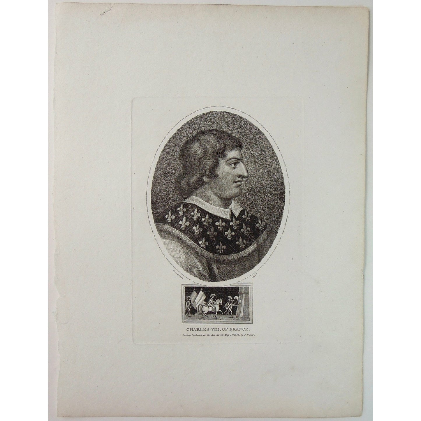 Charles VIII, of France. (B1-412)