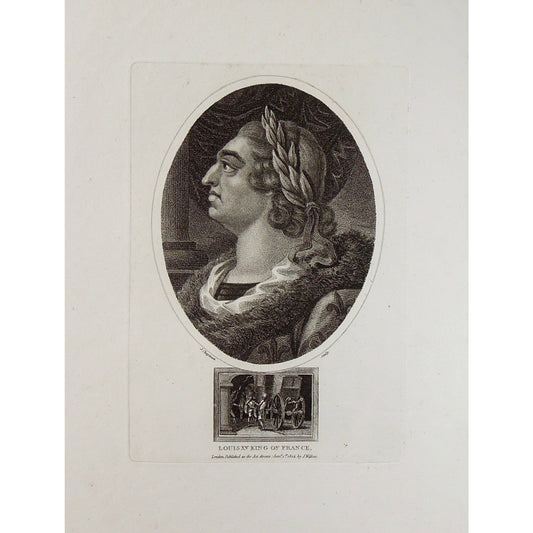 Louis XV King of France.  (B1-416)