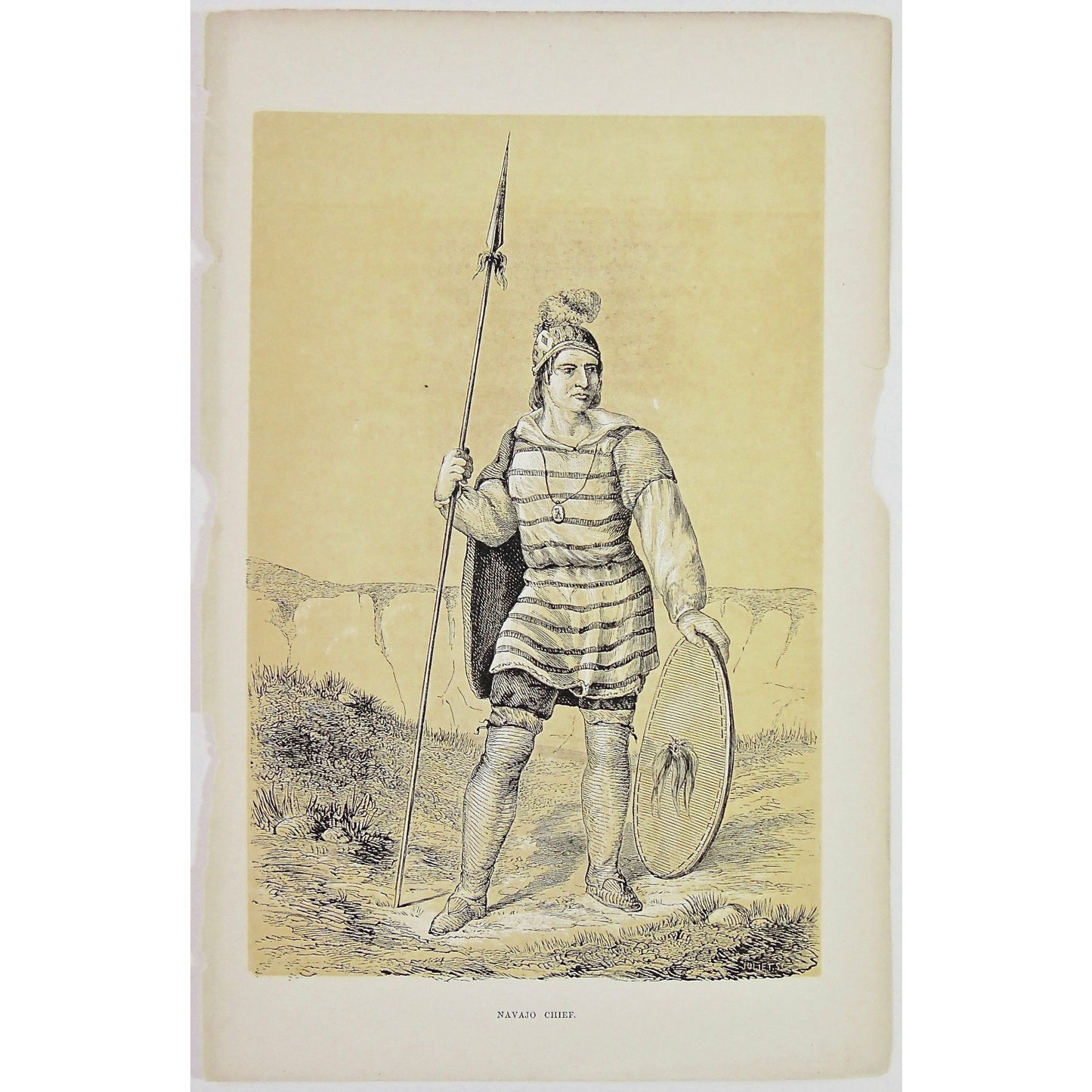 Navajo Chief. (B4-111)