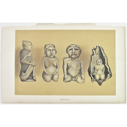 Phallic Idols.  (B4-121)