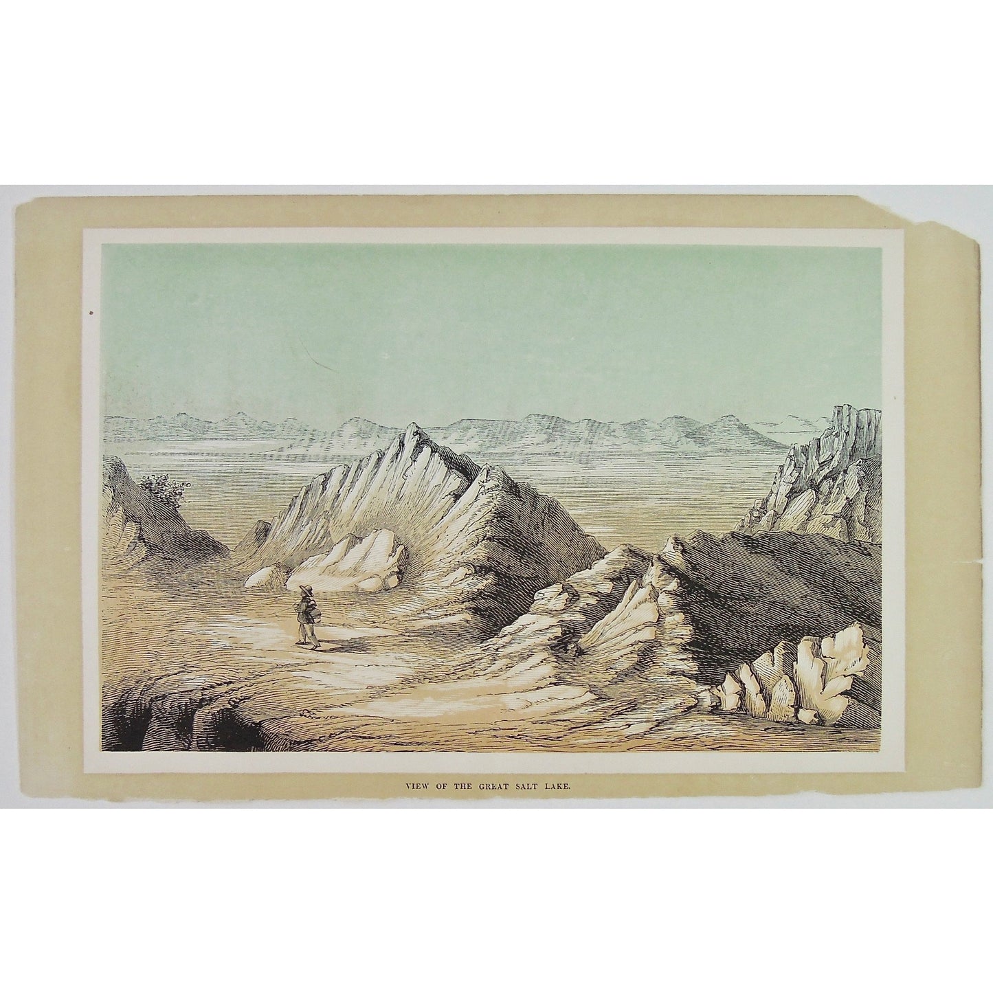 View of the Great Salt Lake. (B4-127)