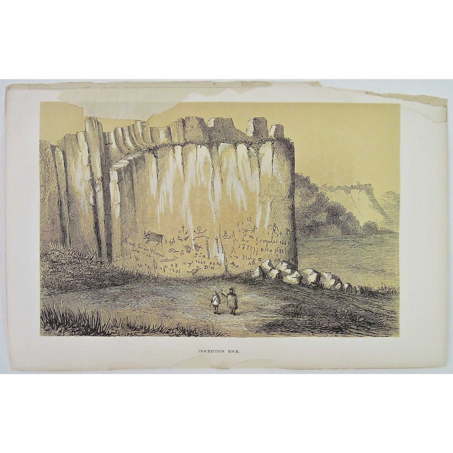 Inscription Rock. (B4-136)