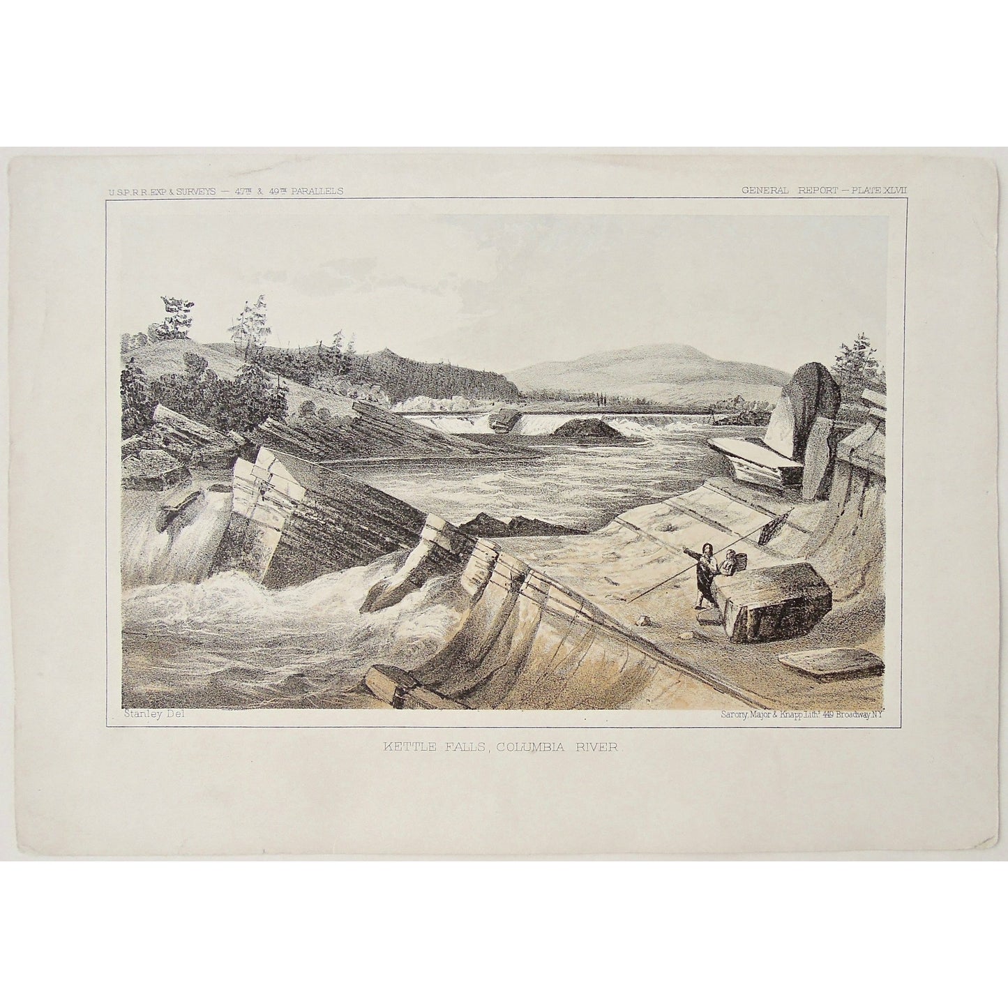 Kettle Falls, Columbia River. (B4-152)