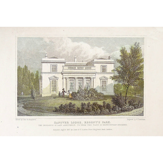 Hanover Lodge, Regent's Park.  (S2-30a)