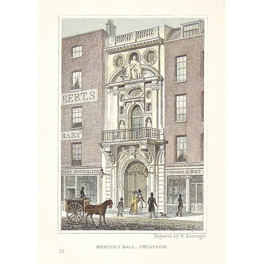 Mercer's Hall, Cheapside.  (S2-40b)