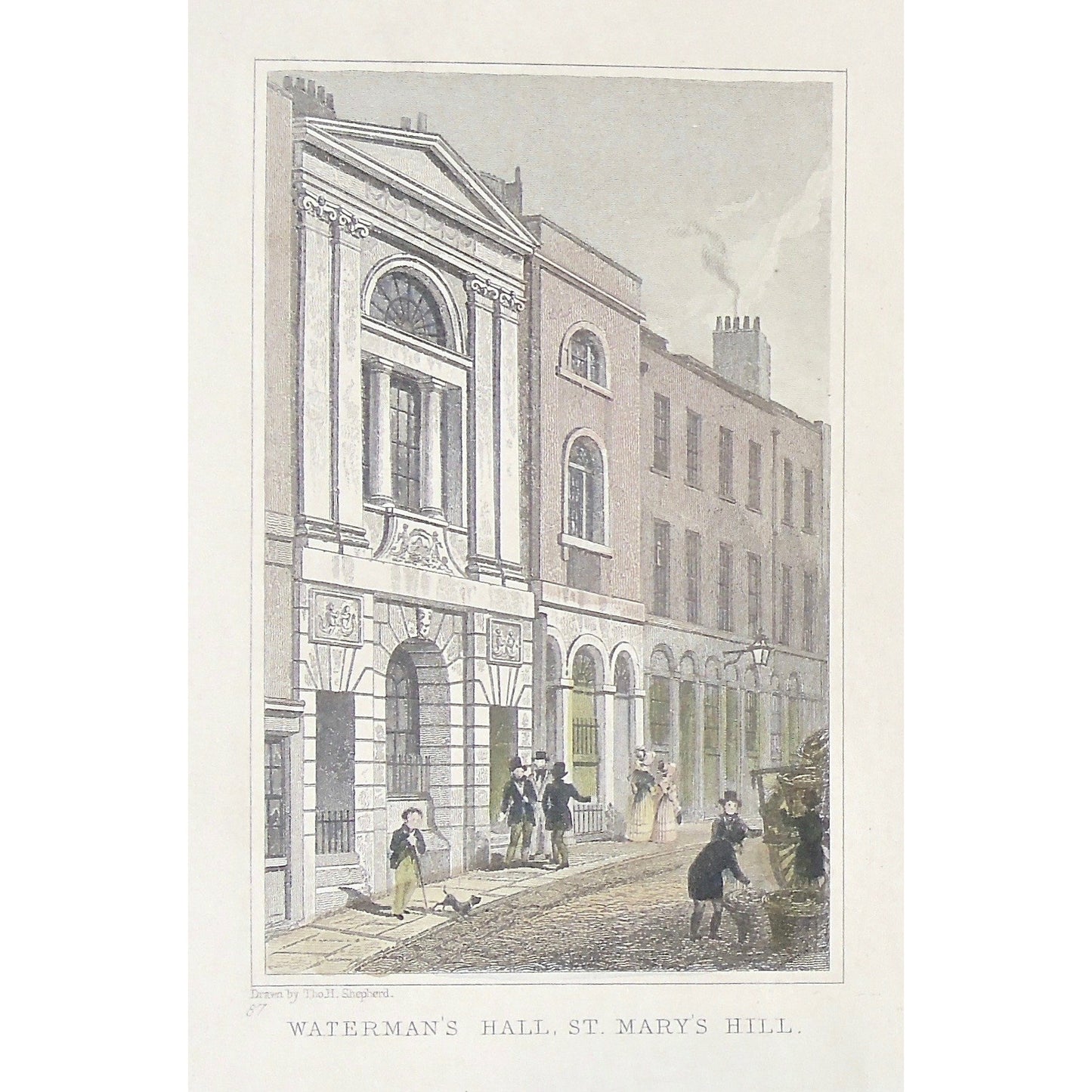 Waterman's Hall, St. Mary's Hill. / Painter Stainer's Hall, Little Trinity Lane. / Winchester House, Winchester Street.  (S2-45)