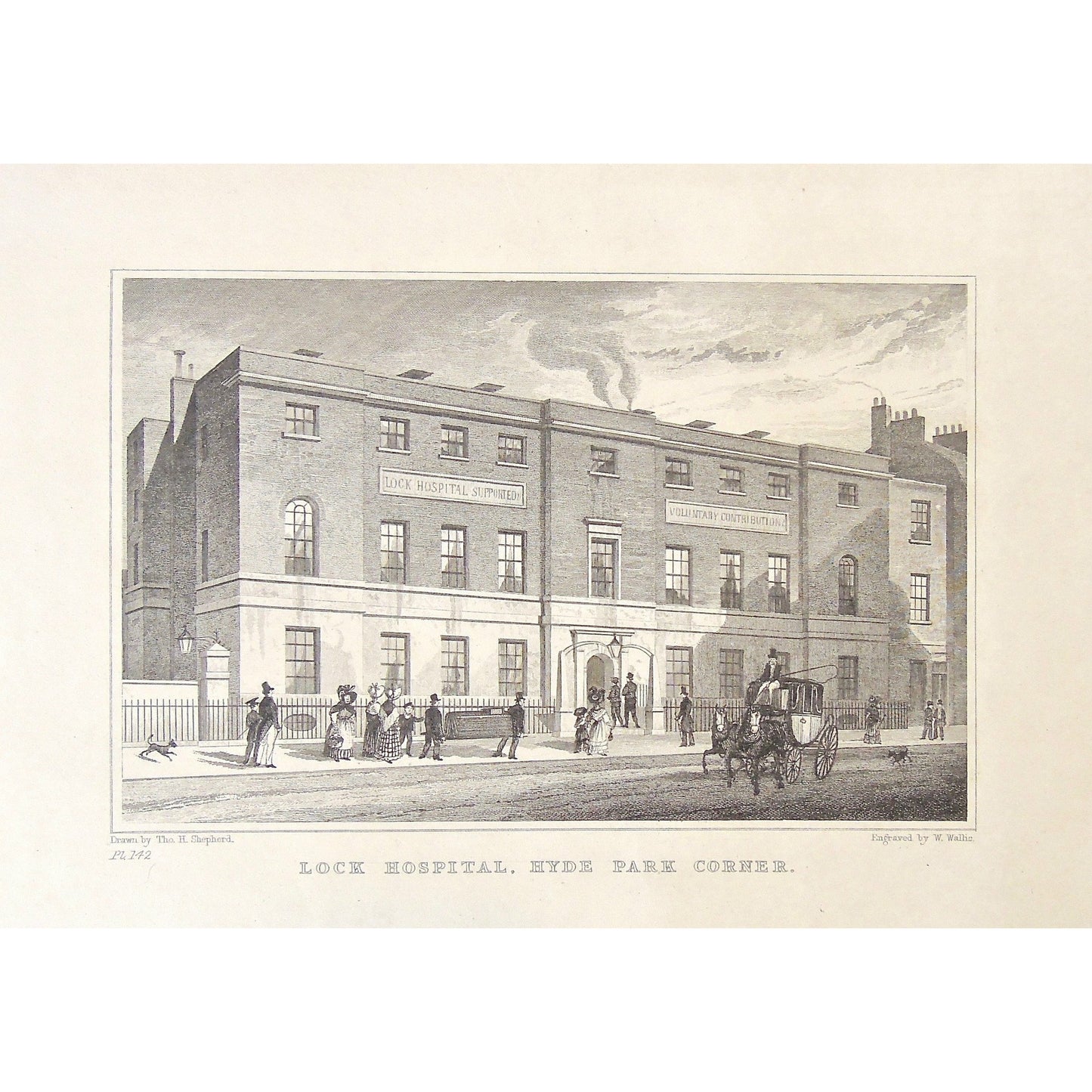 Christ's Hospital, Newgate Street.  (S2-48b)