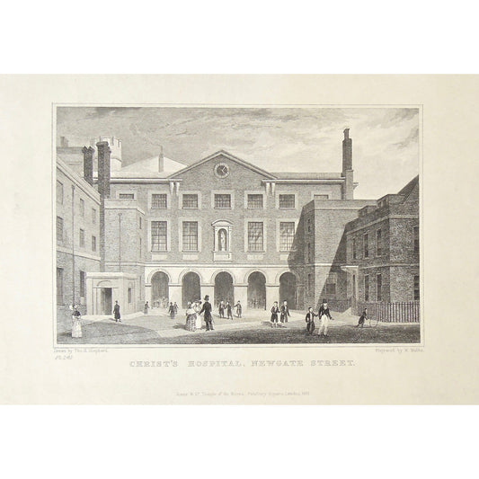 Christ's Hospital, Newgate Street.  (S2-48b)