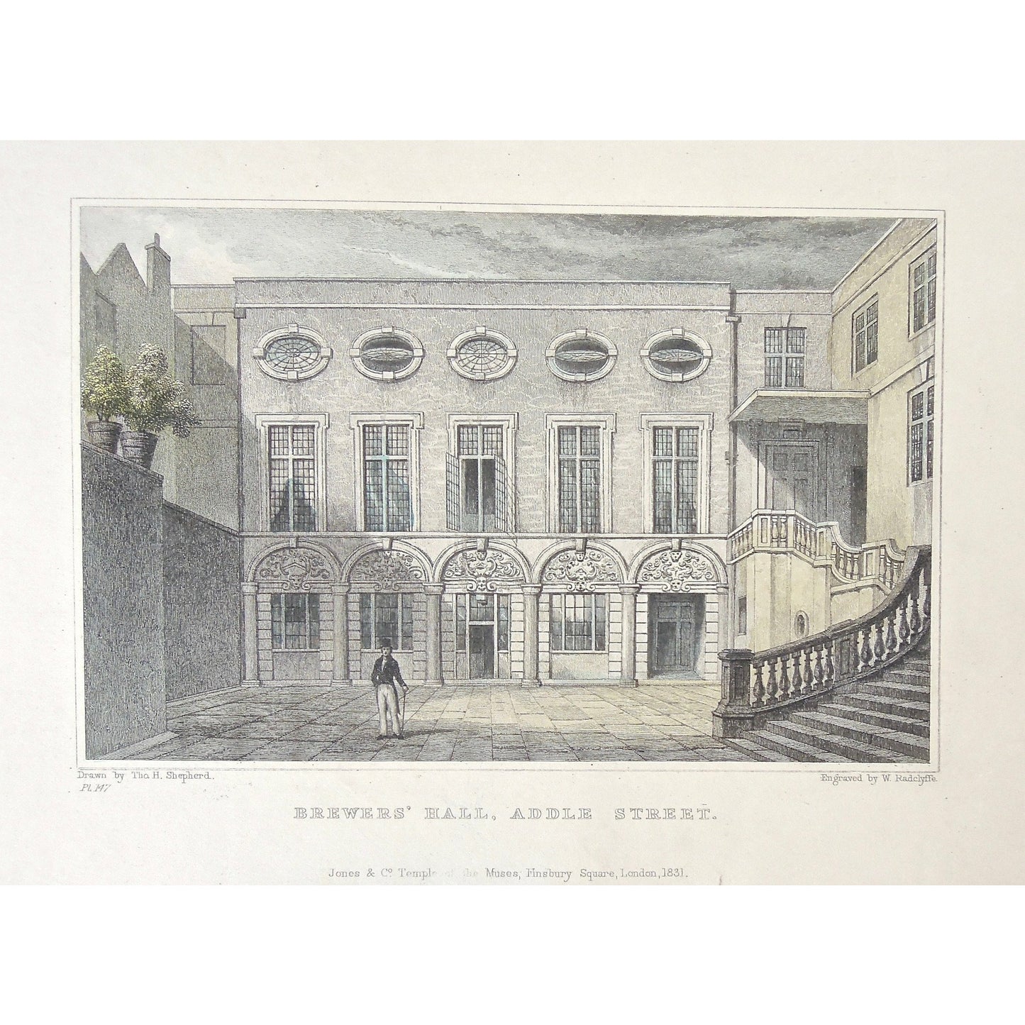 Grocers' Hall, Poultry. / Brewers' Hall, Addle Street.  (S2-50)