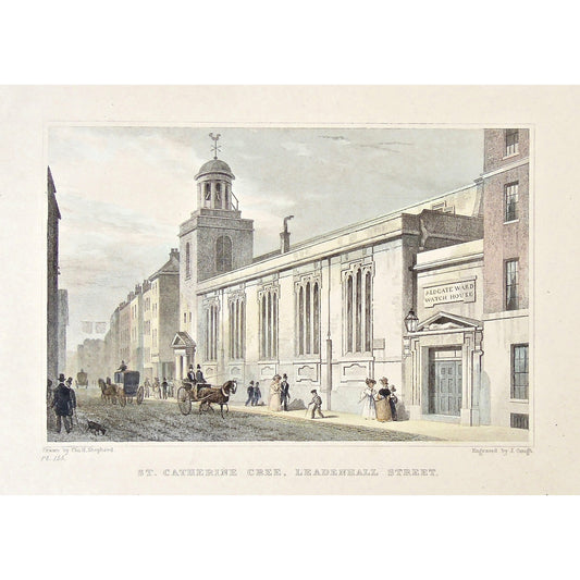St. Catherine Cree, Leadenhall Street.  (S2-51a)