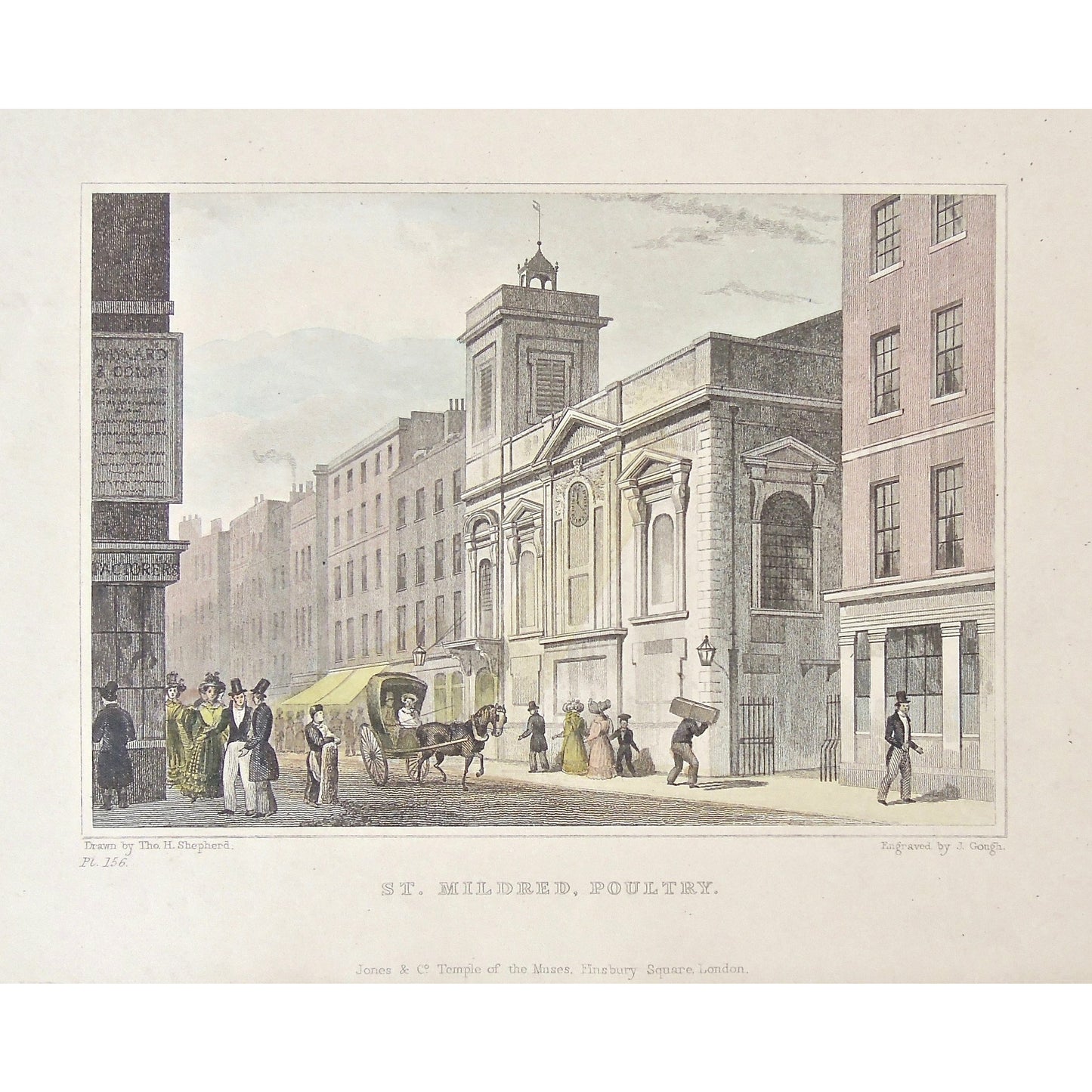St. Catherine Cree, Leadenhall Street. / St. Mildred, Poultry.  (S2-51)