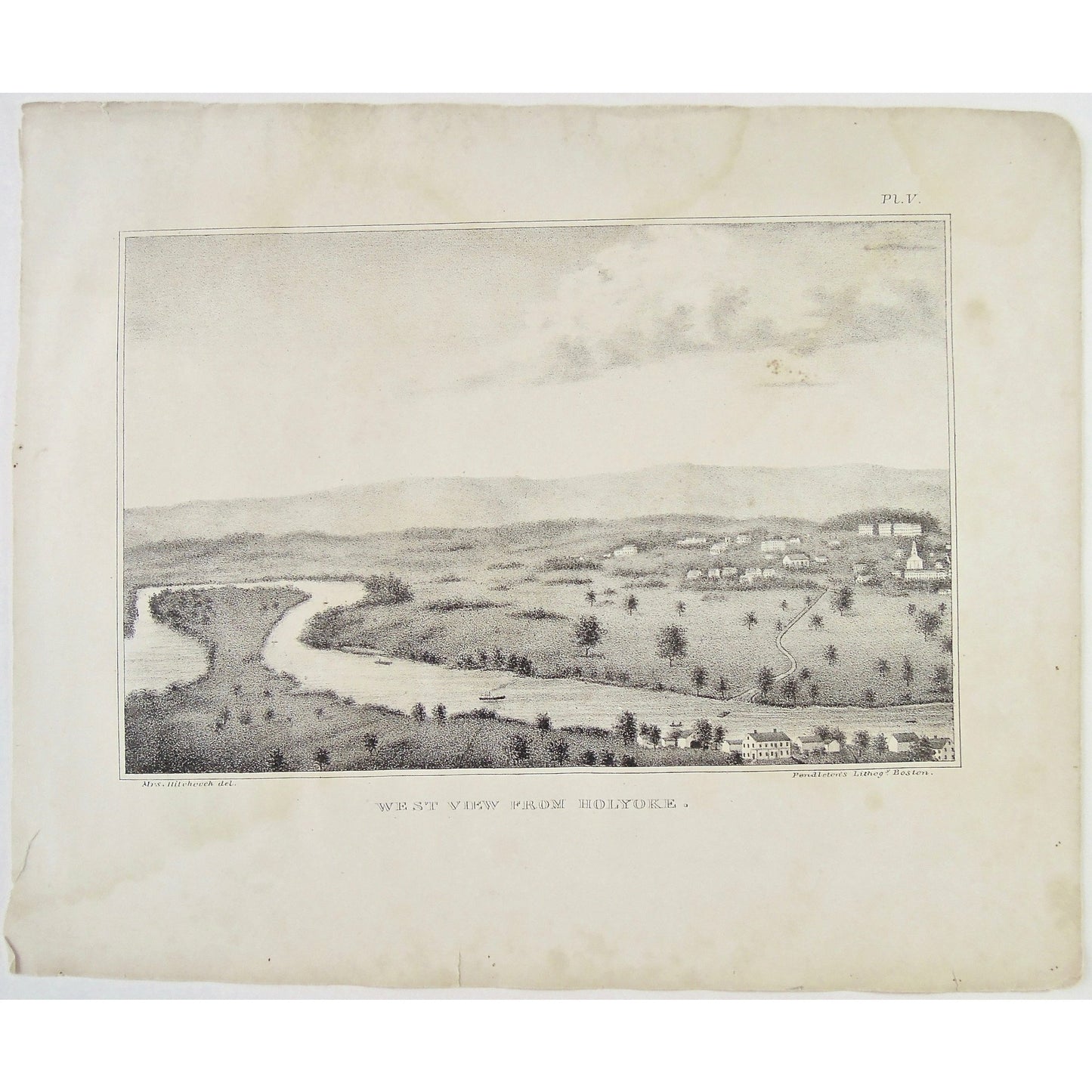 West View from Holyoke. (B4-105g)