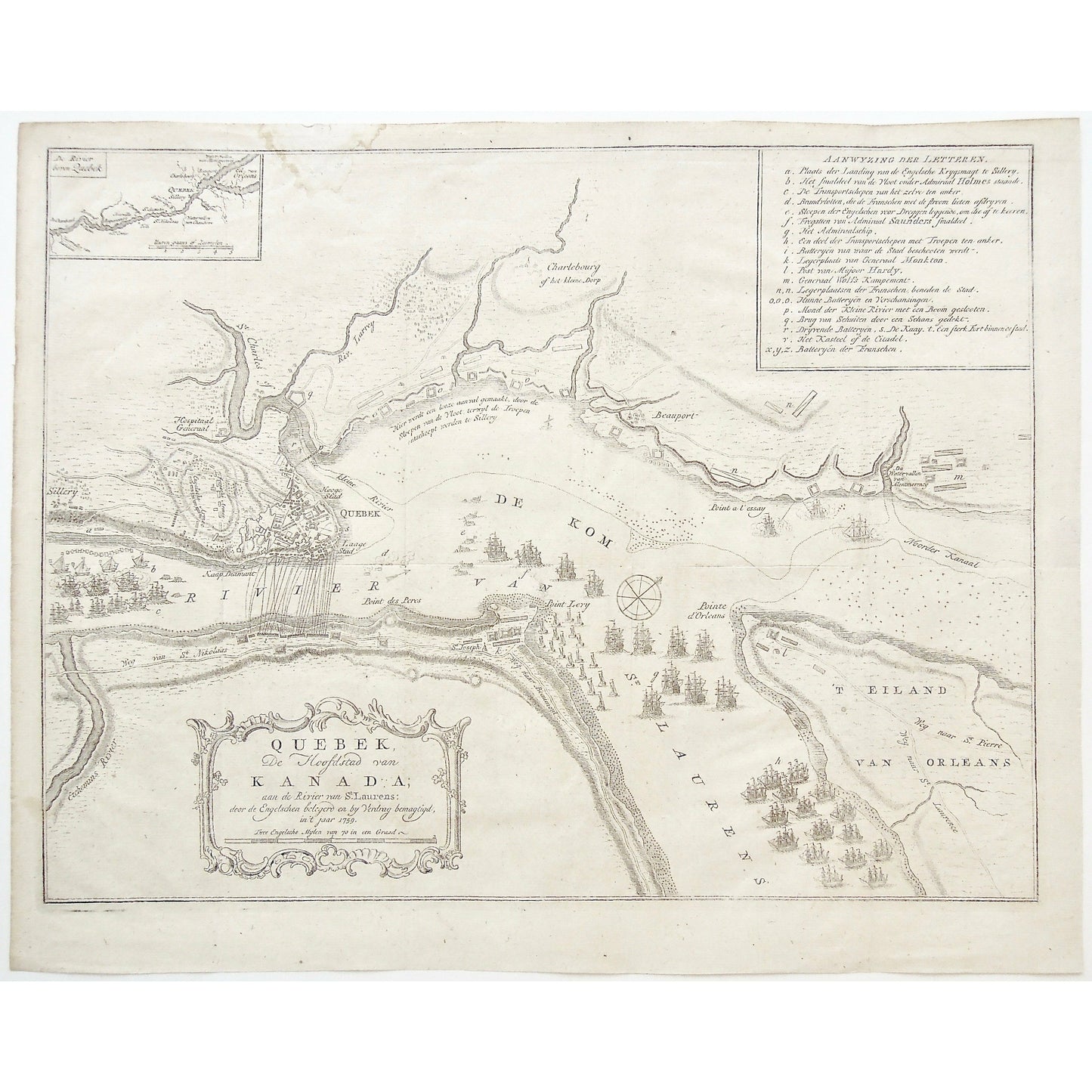 Quebek, Quebec, Hoofdstad, Kanada, Canada, Rivier can St. Laurens, St. Lawrence River, Engelschen, Belegerd, Verdrag, bemagatigd, 1759, Admiralty, Map, Maps, Mapping, Chart, Charts, Charting, Antique Map, Vintage, Original, Collectors, Rare, unique, Rare maps, German Maps of Canada, Copper engraving, Engraving, Antique Prints, Antique, Prints, Printmaking, Art, Home decor, Maps, Map, Map making, Chart, Charts, Charting, Interior design, wall art, original, Unique, Rare, Rare books, Rare prints, Vintage, art