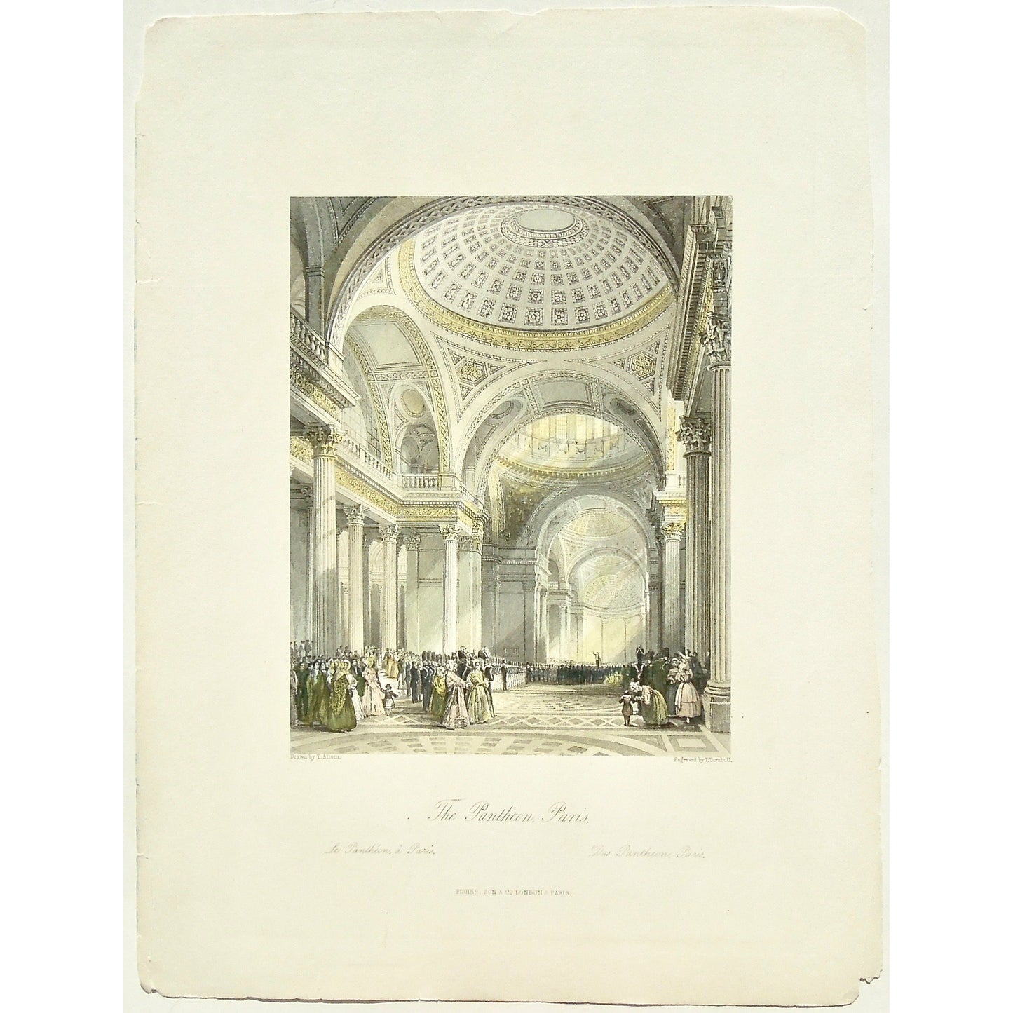 Pantheon, The Pantheon, Paris, Pantheon Paris, Panthéon, St. Genevieve, Latin Quarter, Place de Panthéon, Royalty, Royals, Royal, socializing, interior, interiors, Architecture, Architectural features, Ceilings, Ornate ceilings, domed, domed ceiling, coffered ceiling, domed coffered ceiling, Neoclassicism, Neoclassical, Neoclassical architecture, Jacques-Germain Soufflot, Costume, Dress, French, French dress, French Attire, Speaker, Event, Balcony, Gallery, Pillars, Composite pillars, Composite, Composite