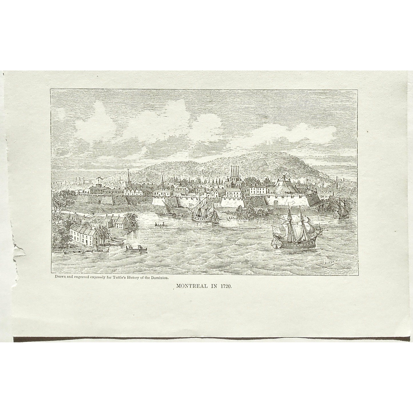 Montreal in 1720. (B2-69d2)