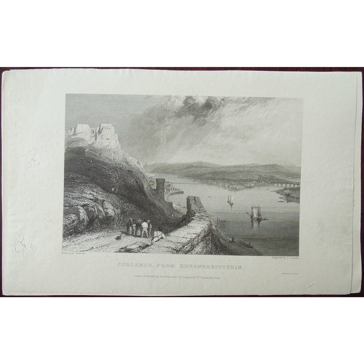 Coblence, From Ehrenbreitstein. (B5-41)