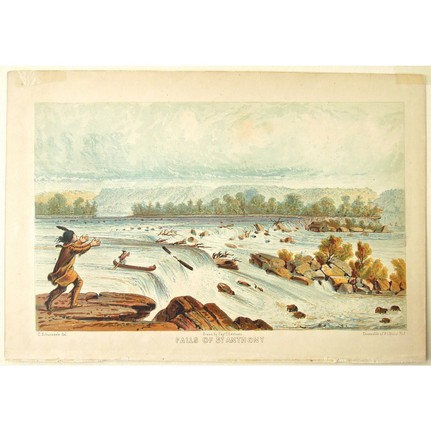 Falls of St. Anthony. (B4-256)