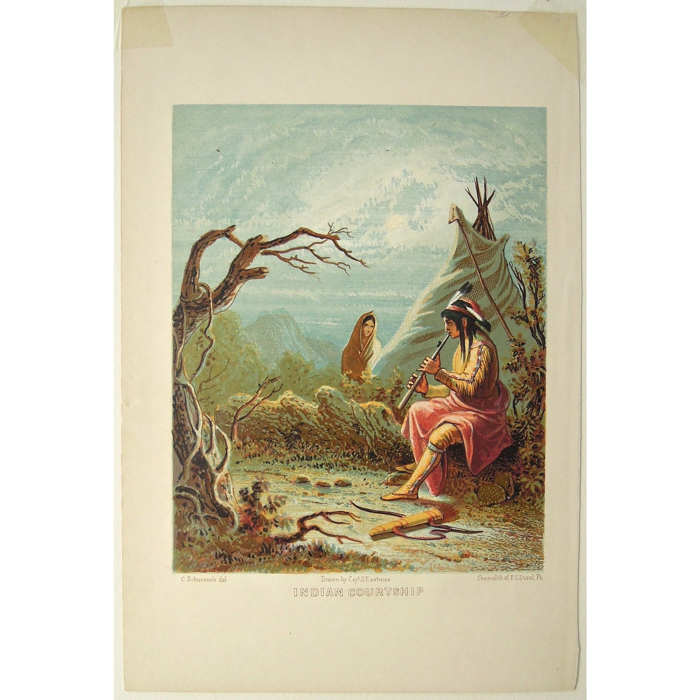 Indian Courtship. (B4-264)