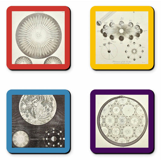 Astronomy Coasters (set of 4)