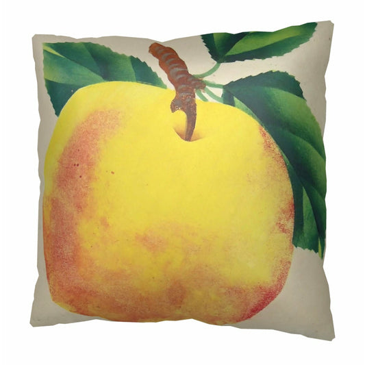 Yellow Apple Pillow
