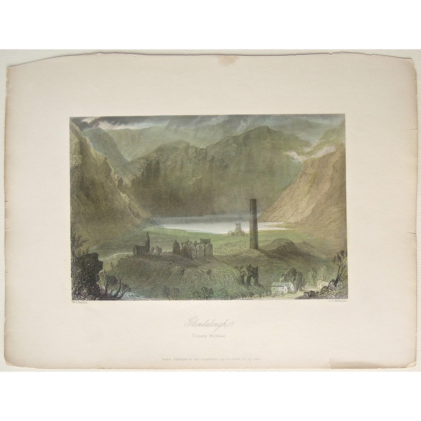 Glendalough. (County Wicklow.)  (B4-X-477)