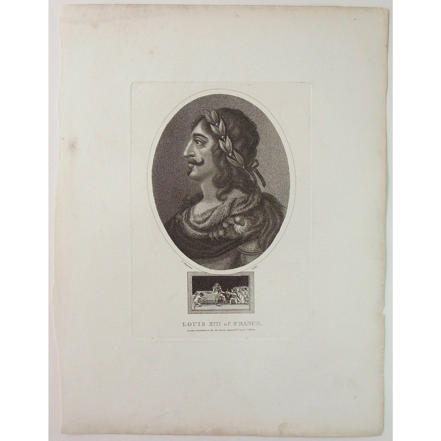 Louis XIII of France.  (B1-413)