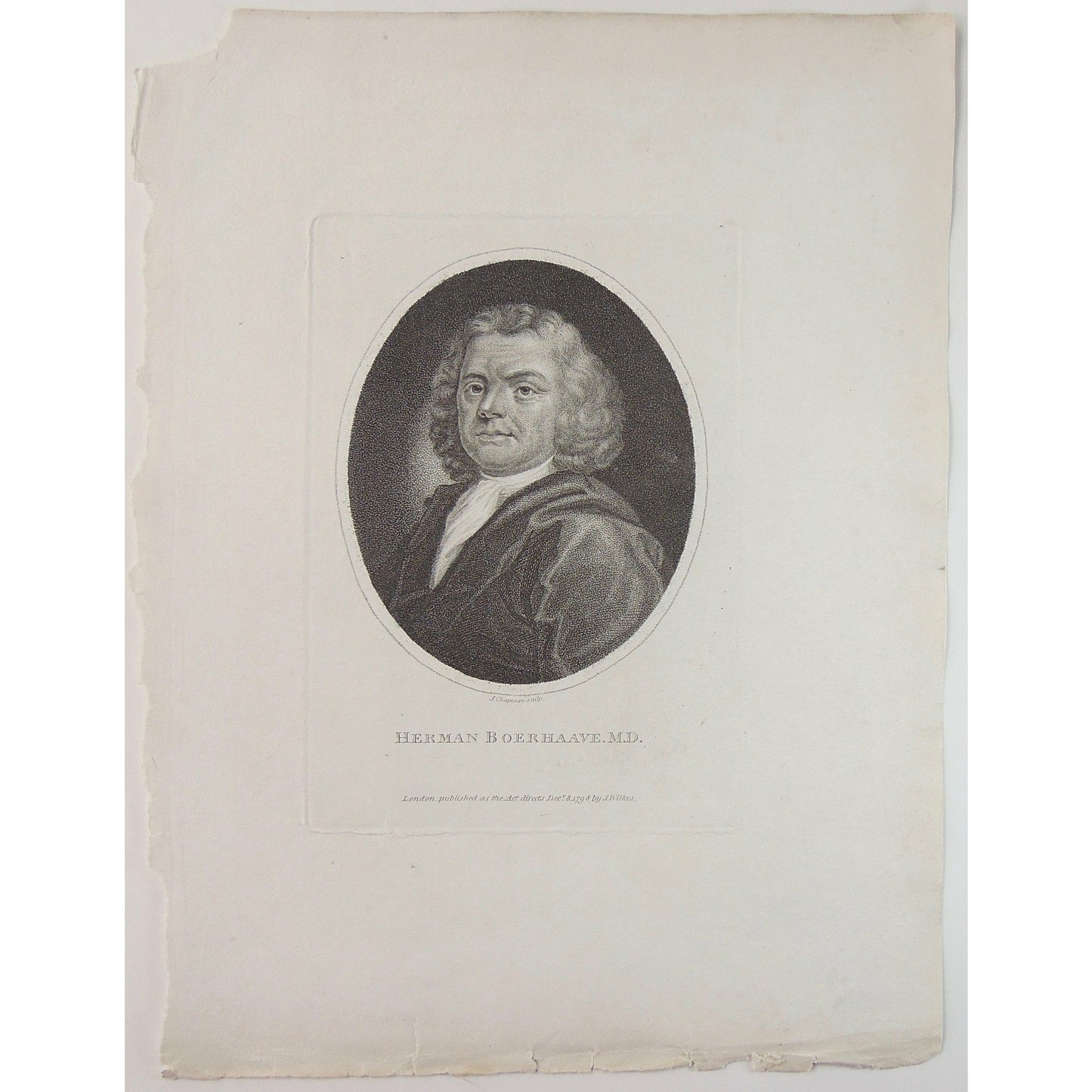 Herman Boerhaave. M.D.  (B1-415)