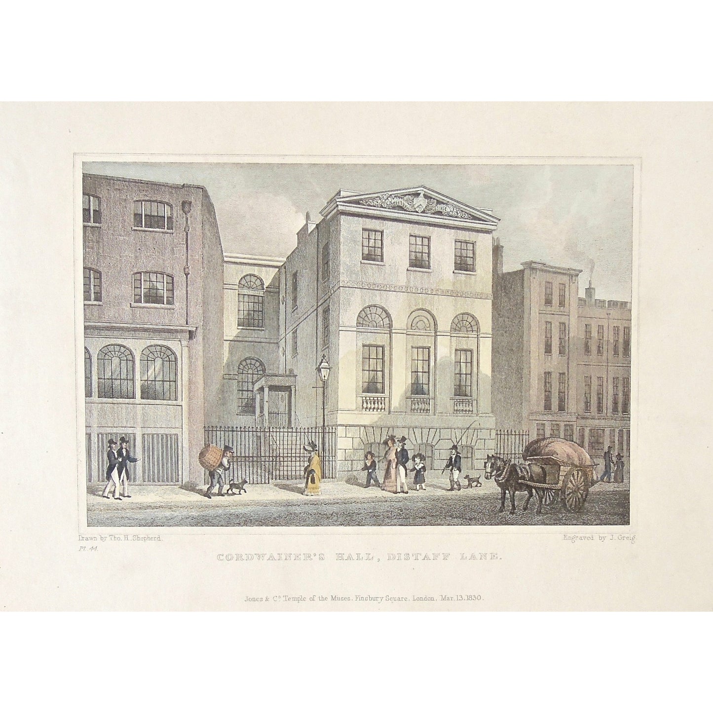 Fishmonger's Hall, Thames Street.  (S2-41b)