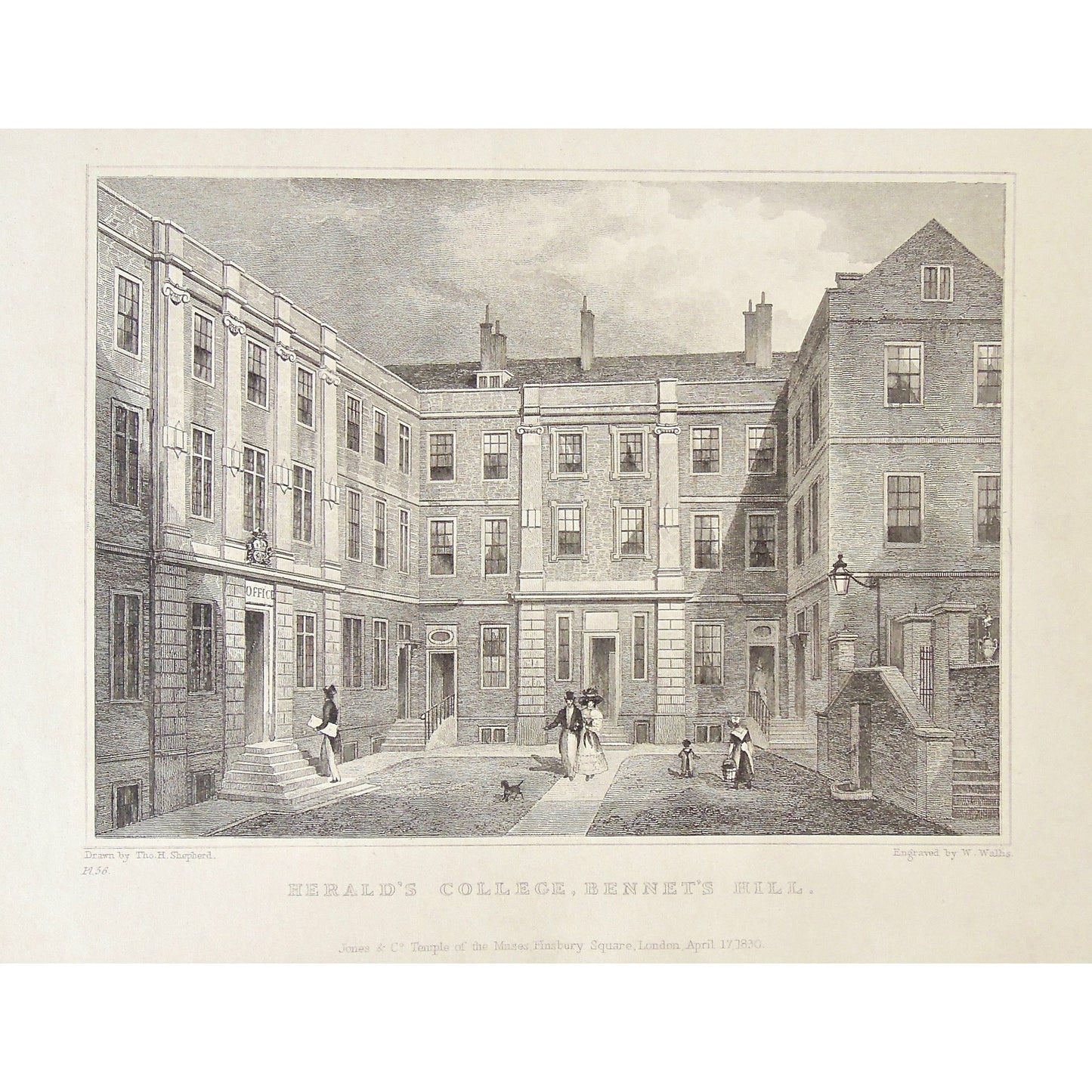 Whittington's College, College Hill.  (S2-42b)