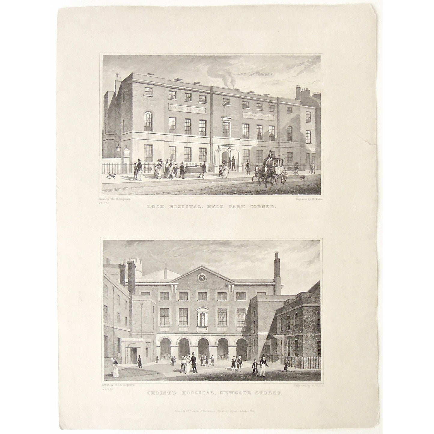 Lock Hospital, Hyde Park Corner.  (S2-48a)