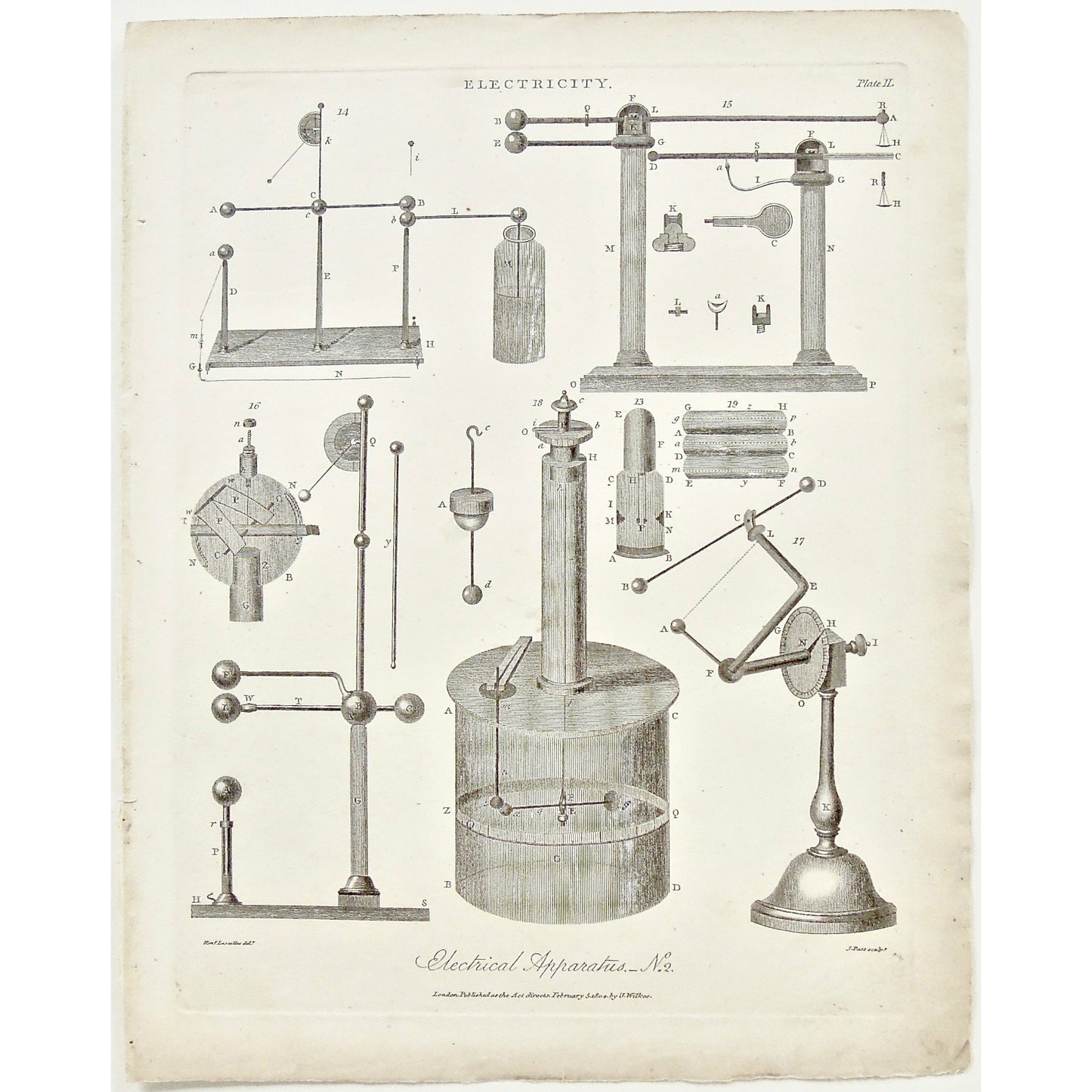 Electricity, Electric, Electrical, Electrical Apparatus, Physics, Machine, Machines, Machinery, Mechanics, Contraptions, Process, Diagram, Science, Scientific, Universal Dictionary, Dictionary, Encyclopaedia Londinensis, Encyclopedia, London, Antique Print, Antique, Prints, Vintage, Vintage Art, Art, Wall art, Decor, wall decor, Home Decor, Interior design, Interior, Historical, History, Art History, design, engraving, original, authentic, Collectors, Collectable, rare books, rare, book, printmaking, print,