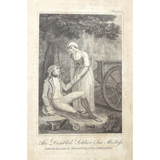 The Disabled Soldier & his Mistress.  (B5-A-14)