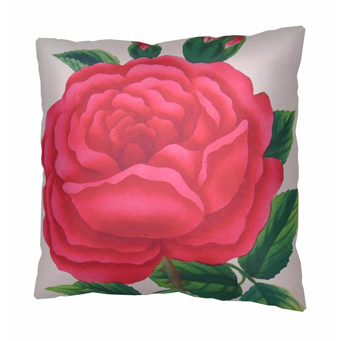 Red Rose Left Pillow