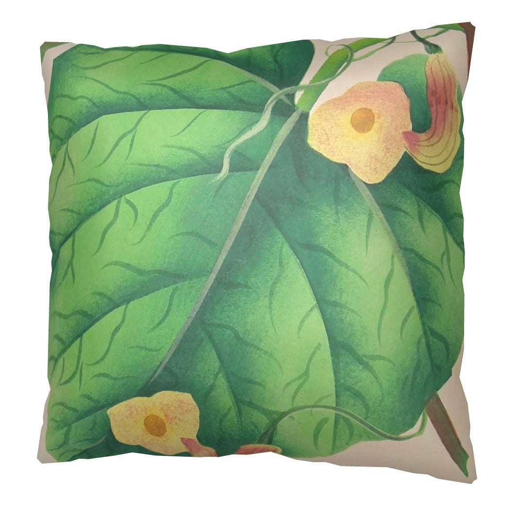 Green Leaf Pillow